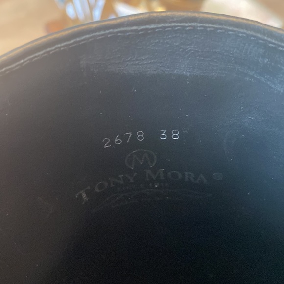 Tony Mora vintage black riding boot - Picture 4 of 4